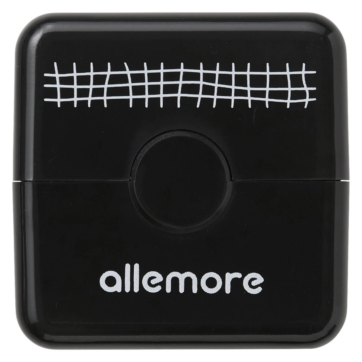 Nototo Roller Stamp - Black - Hand painted Plaid - 2 - Shachihata - Tidformera