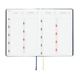 Hobonichi HON A6 Slash Navy - 2027