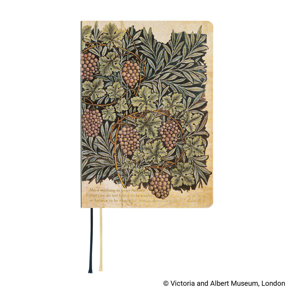 Hobonichi HON A6 The V&A Series: Vine - 2027