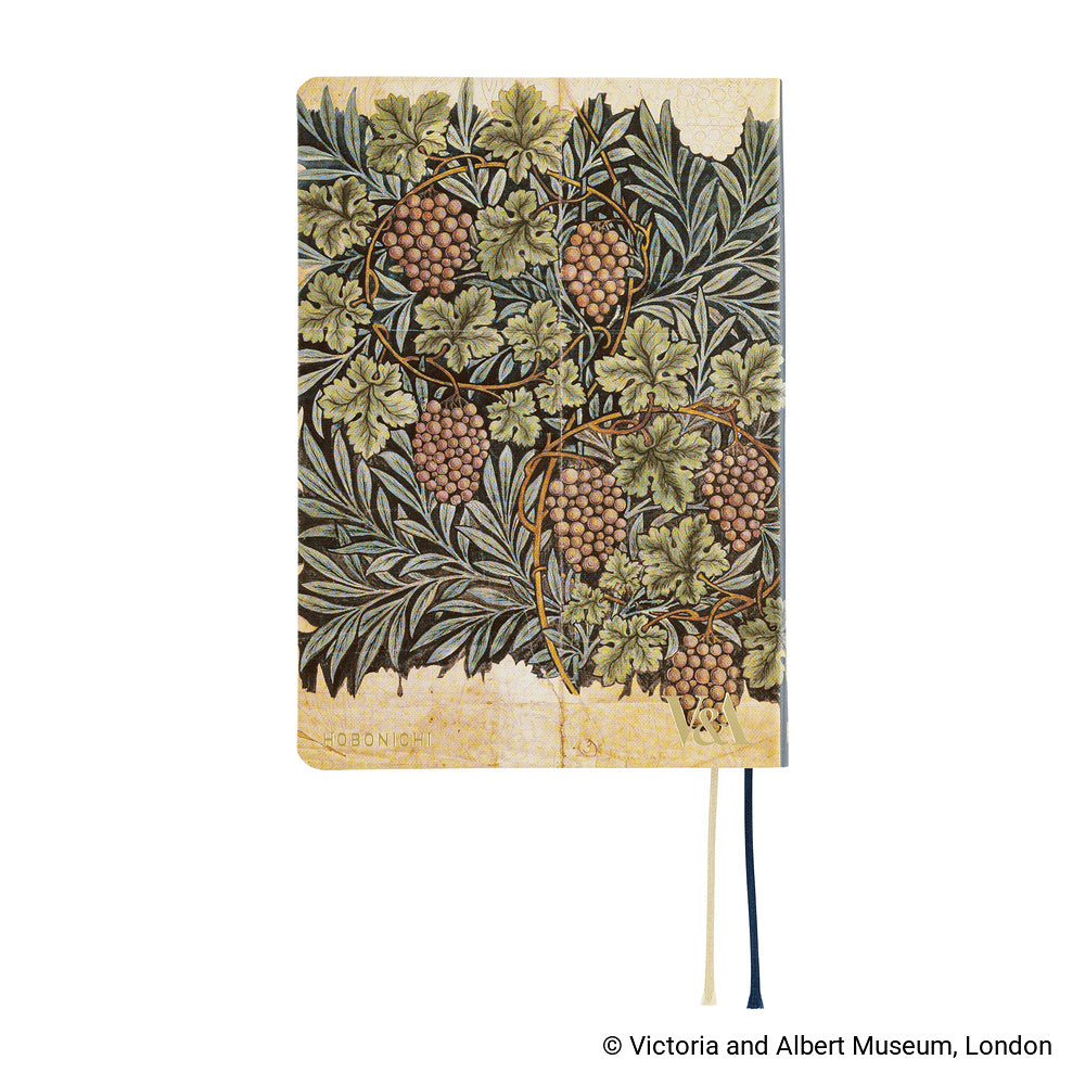Hobonichi HON A6 The V&A Series: Vine - 2027