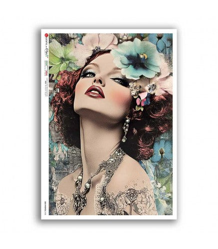 Rice Paper Decoupage - A5 - Old photos 0128