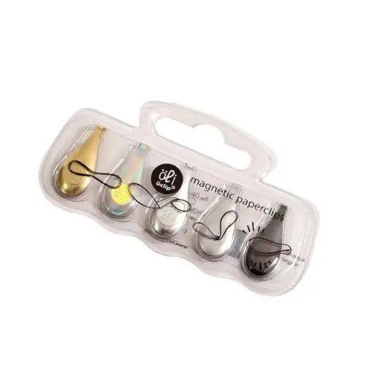 Oli clip Metallic 5-pack Small – Tidformera