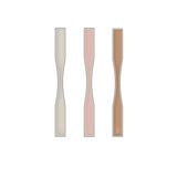 Oli clip Warm Neutral Slimline 3 - pack Medium - 2 - Oli Block - Tidformera