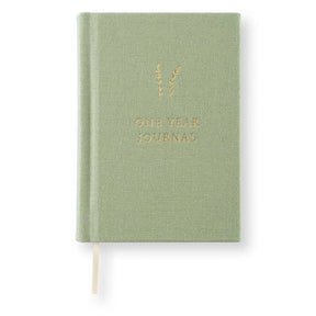 One Year Journal - Green Lavender - 1 - Tommy & Annika - Tidformera
