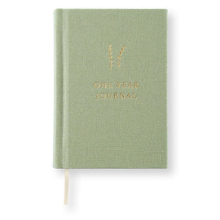 One Year Journal - Green Lavender - 1 - Tommy & Annika - Tidformera