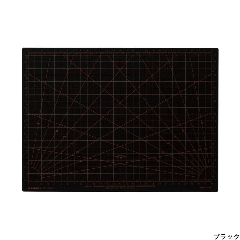 Operating Mat A4 - Black - Penco | Time form – Tidformera