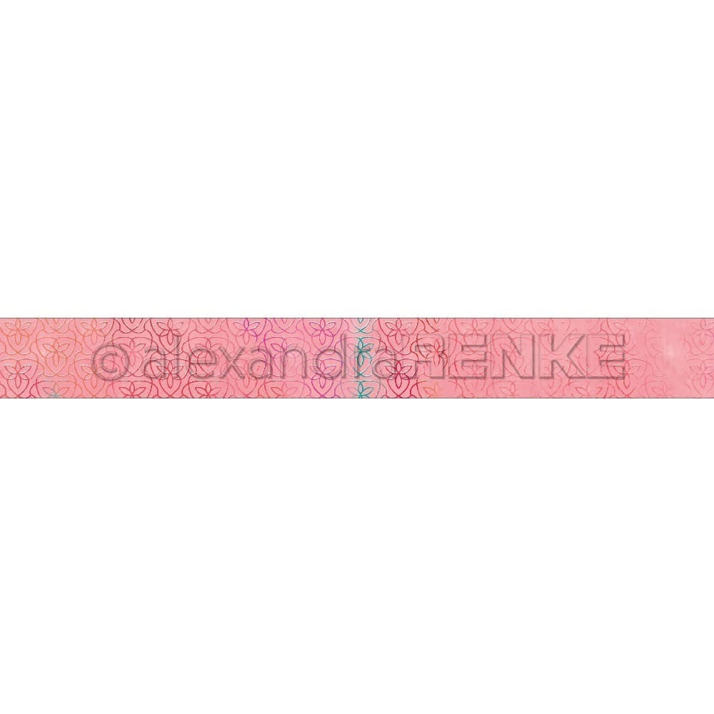 Washi tape Renke Ornamental Coral 30 mm - Alexandra Renke - Tidformera