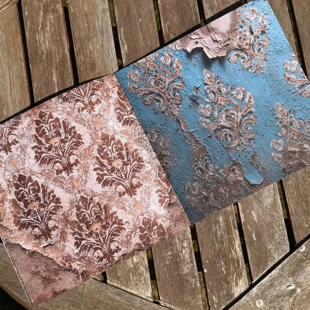 Paper Book - Delicious Damask - 2 - IndigoBlu - Tidformera
