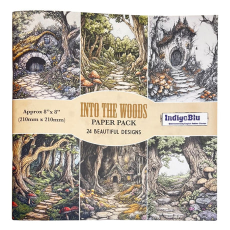 Paper Book - Into the Woods - 1 - IndigoBlu - Tidformera