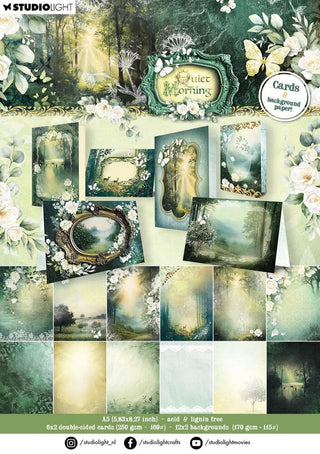 Paper Pad - Quiet Morning - 1 - Studio Light - Tidformera