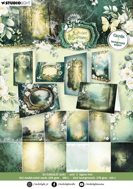 Paper Pad - Quiet Morning - 1 - Studio Light - Tidformera