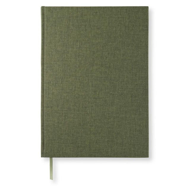 Paperstyle anteckningsböcker A4 Linjerad Khaki Green 192 s - Paperstyle - Tidformera