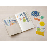 Peelable Sticker Book - Gray - Midori - Tidformera