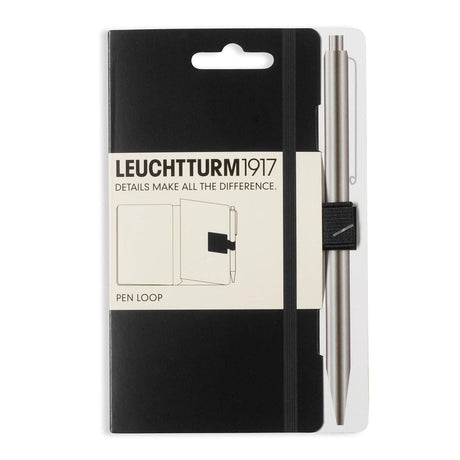 Pen Loop Black - Leuchtturm1917 - Tidformera