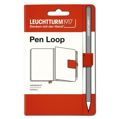 Pen Loop Fox red från Leuchtturm1917 - Röd pennhållare - Tidformera