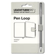 Pen Loop Light grey från Leuchtturm1917 - Ljusgrå pennhållare - Tidformera