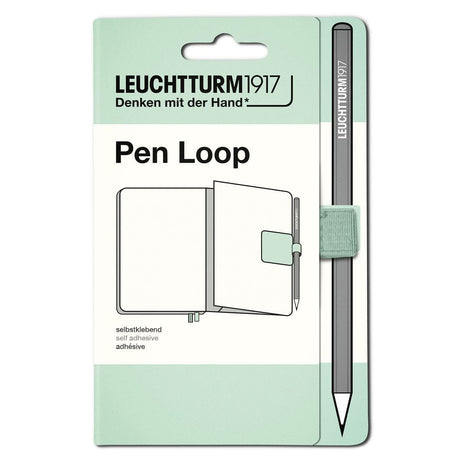 Pen Loop Mint green från Leuchtturm1917 - Mintgrön pennhållare - Tidformera