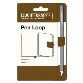 Pen Loop Spice Brown från Leuchtturm1917 - Brun pennhållare - Tidformera