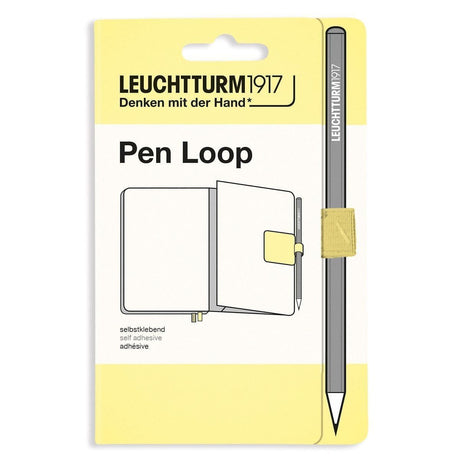 Pen Loop Vanilla från Leuchtturm1917 - Gul pennhållare - Tidformera