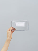 Pen Pouch Clear - Good Tools - Navy Zipper - 4 - Kokuyo - Tidformera