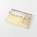 Pen & Tool Pouch Mesh B5 - Beige - 2 - Midori - Tidformera