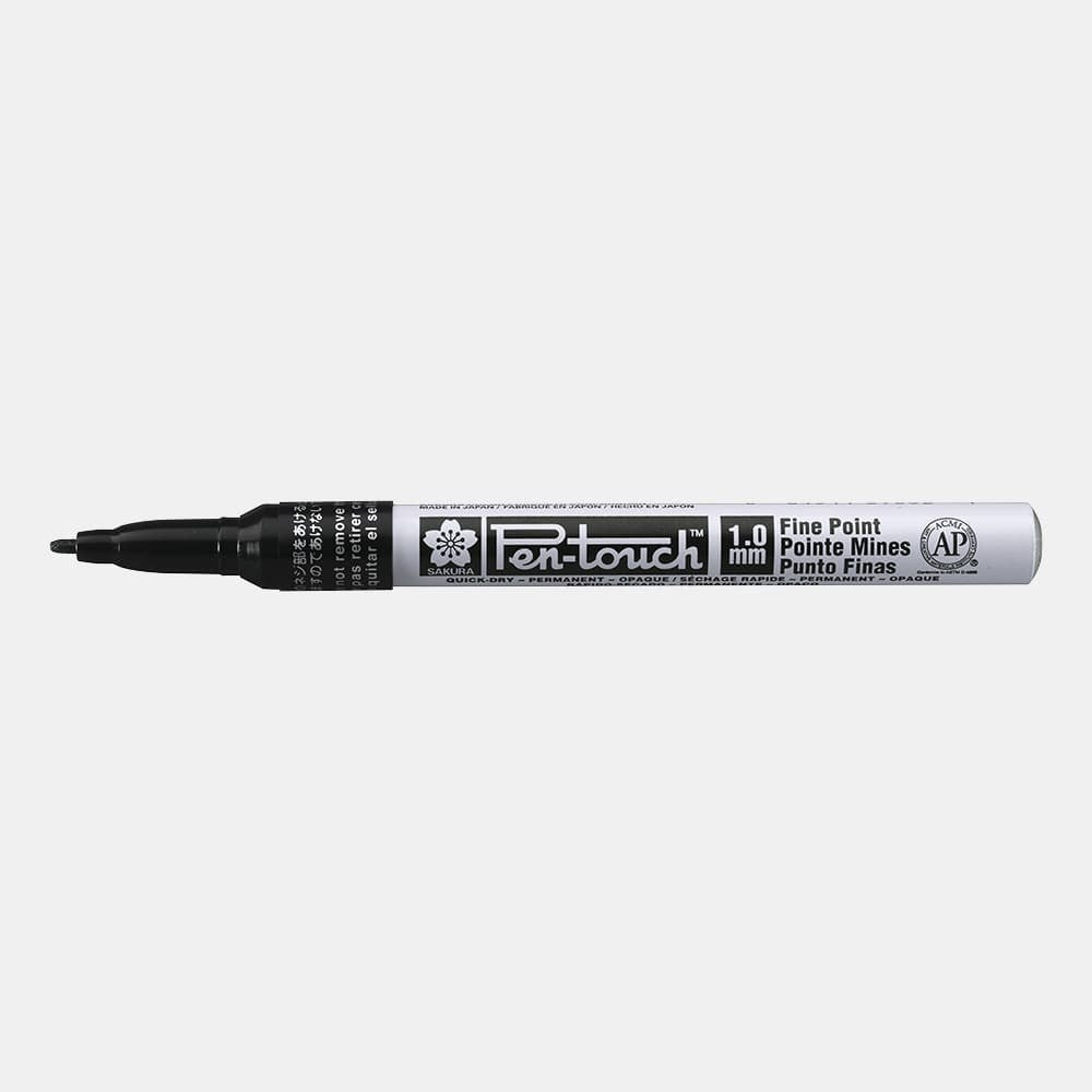 Pen - Touch Märkpenna Fine Black - 1 - Sakura - Tidformera