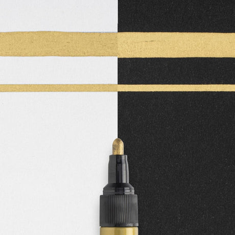 Pen-Touch Märkpenna Medium Gold - Sakura - Tidformera