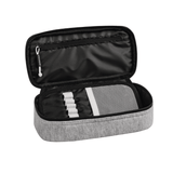 Pennfodral S`maepp Utvikbar flik - XL - Grey - Brunnen - Tidformera