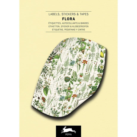 Pepin Labels, stickers & tape Sticker book - Flora - 1 - Pepin Press - Tidformera