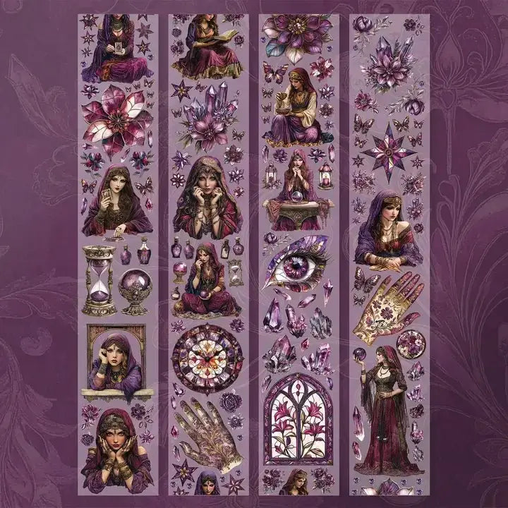 Pet tape Fortune Teller 2 - 60 mm - 2 - Scrapbook Resource Co - Tidformera