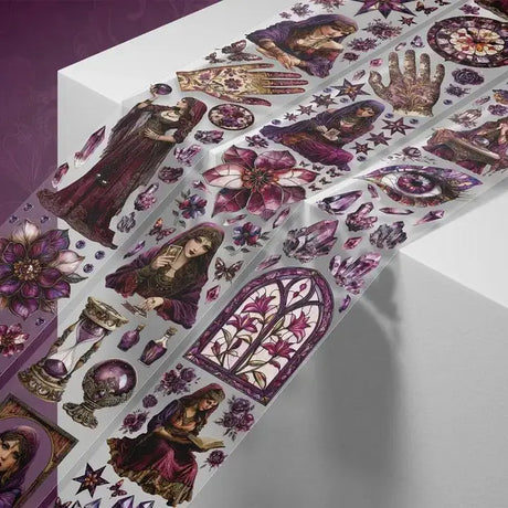 Pet tape Fortune Teller 2 - 60 mm - 1 - Scrapbook Resource Co - Tidformera