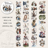Pet Tape - Lana - 70 mm - Alice in Wonderland - 1 - Lana's Scrap Shop - Tidformera