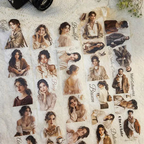 Pet Tape - Lana - 70 mm - Beige & Brown - 1 - Lana's Scrap Shop - Tidformera