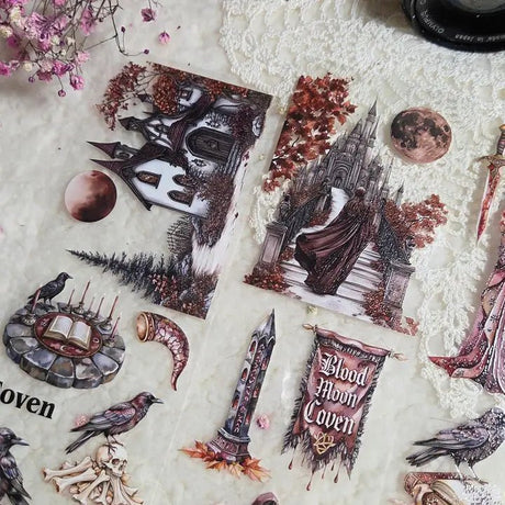 Pet Tape - Lana - 70 mm - Blood Moon's Coven - 5 - Lana's Scrap Shop - Tidformera