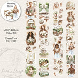 Pet Tape - Lana - 70 mm - Blooming Mocha - 1 - Lana's Scrap Shop - Tidformera