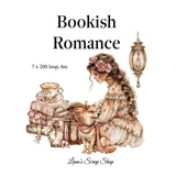 Pet Tape - Lana - 70 mm - Bookish Romance - 3 - Lana's Scrap Shop - Tidformera