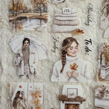 Pet Tape - Lana - 70 mm - Calming Beige - 5 - Lana's Scrap Shop - Tidformera