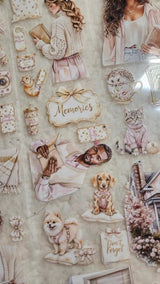 Pet Tape - Lana - 70 mm - Charming Plans - 8 - Lana's Scrap Shop - Tidformera