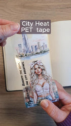Pet Tape - Lana - 70 mm - City Heat - 1 - Lana's Scrap Shop - Tidformera