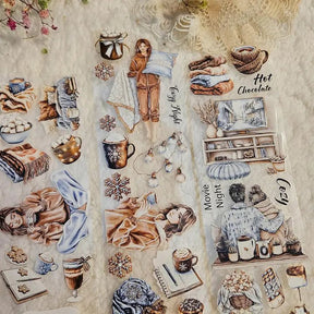 Pet Tape - Lana - 70 mm - Cozy Evening - 1 - Lana's Scrap Shop - Tidformera