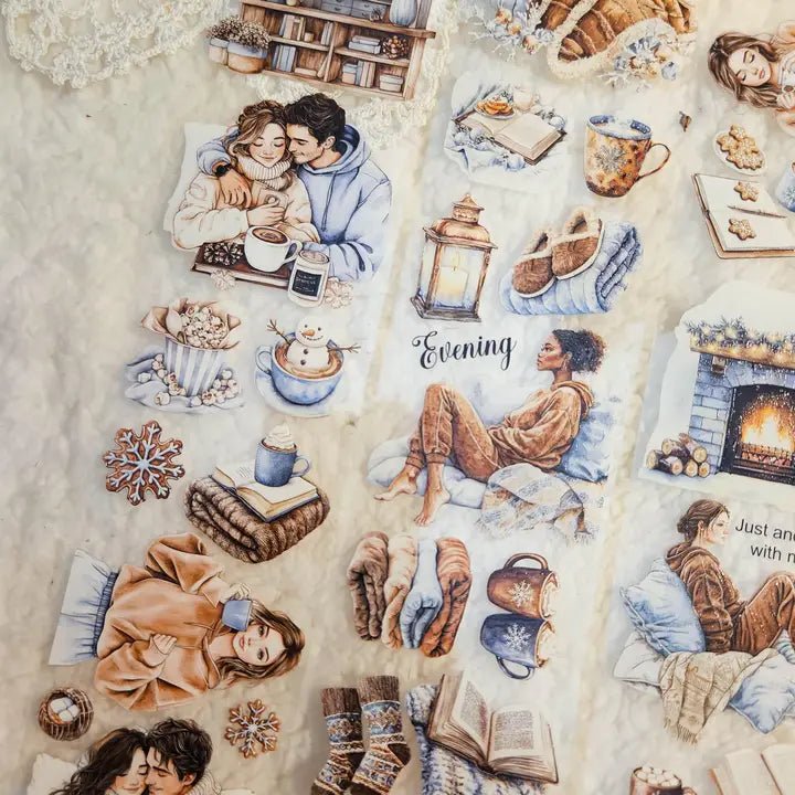 Pet Tape - Lana - 70 mm - Cozy Evening - 4 - Lana's Scrap Shop - Tidformera