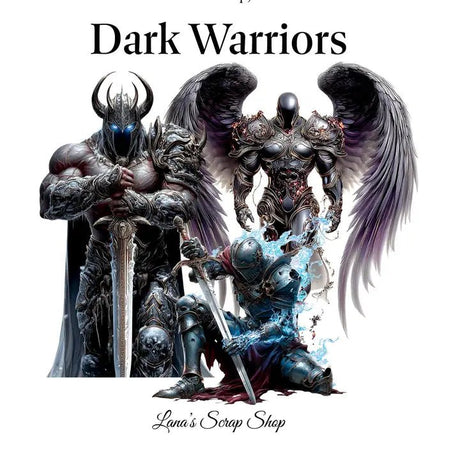 Pet Tape - Lana - 70 mm - Dark Warriors - 2 - Lana's Scrap Shop - Tidformera