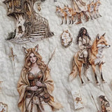 Pet Tape - Lana - 70 mm - Foxfire Legends - 5 - Lana's Scrap Shop - Tidformera