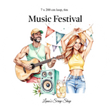 Pet Tape - Lana - 70 mm - Music Festival - 3 - Lana's Scrap Shop - Tidformera