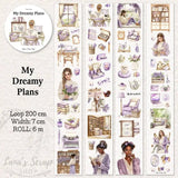 Pet Tape - Lana - 70 mm - My Dreamy Plans - 1 - Lana's Scrap Shop - Tidformera