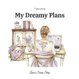 Pet Tape - Lana - 70 mm - My Dreamy Plans - 2 - Lana's Scrap Shop - Tidformera