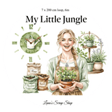 Pet Tape - Lana - 70 mm - My Little Jungle - 3 - Lana's Scrap Shop - Tidformera