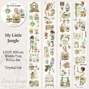 Pet Tape - Lana - 70 mm - My Little Jungle - 2 - Lana's Scrap Shop - Tidformera