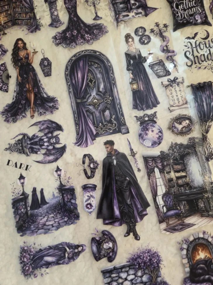 Pet Tape - Lana - 70 mm - Night Whispers - 1 - Lana's Scrap Shop - Tidformera