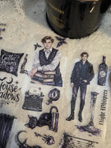 Pet Tape - Lana - 70 mm - Night Whispers - 4 - Lana's Scrap Shop - Tidformera